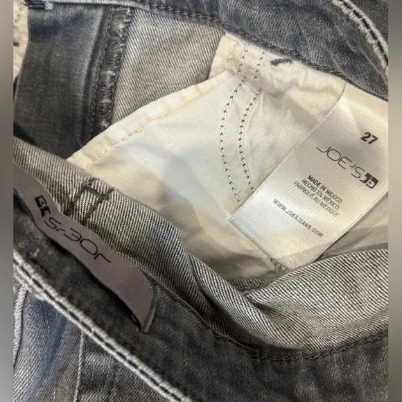 Joe’s Jeans High Rise Skinny Ankle Jeans | Grey Wash | Size 27 - Picture 5 of 6